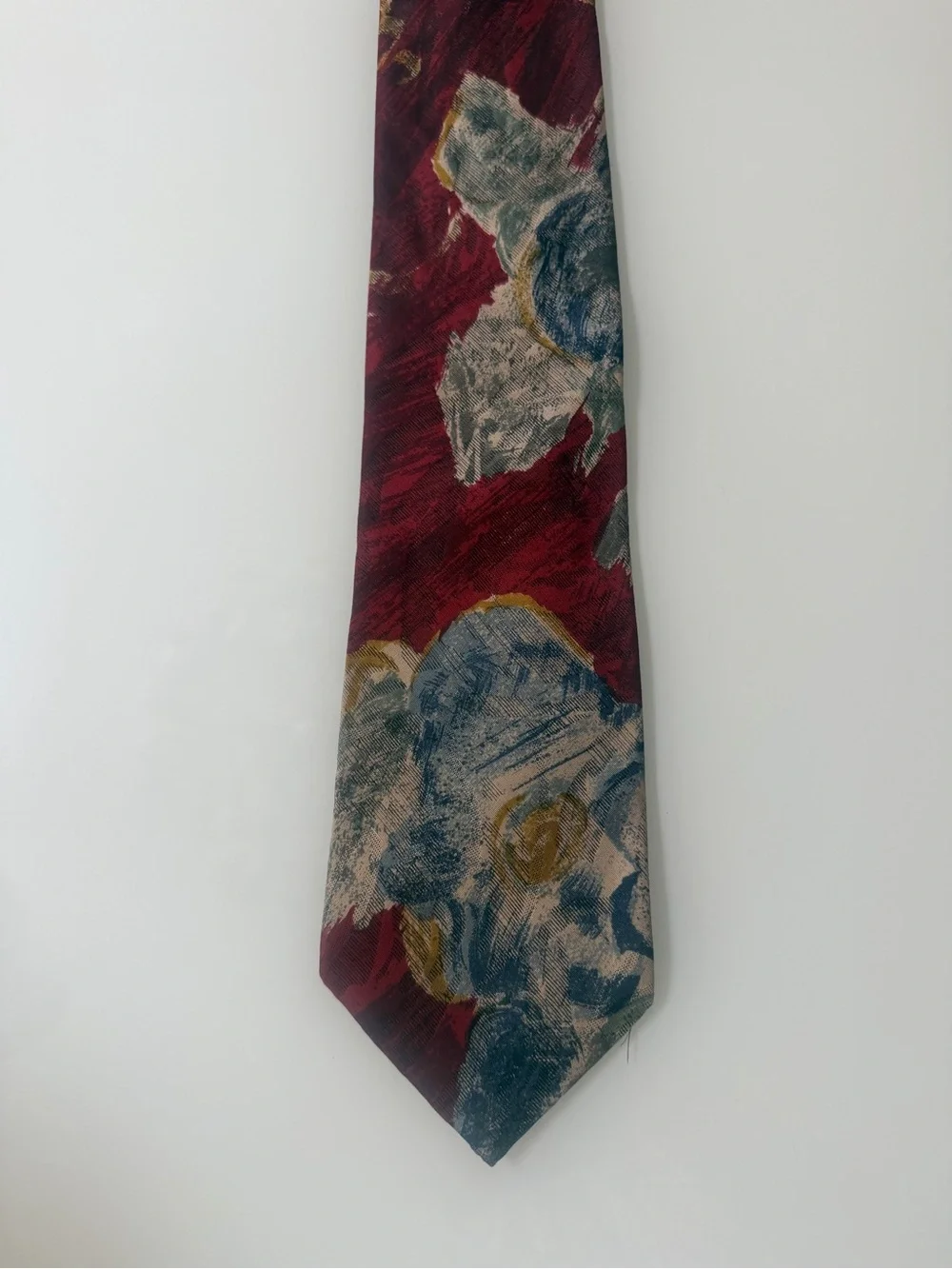 Vintage Moda Italiana Men’s 100% Silk Tie